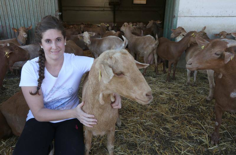 Algunas de las mujeres rurales de Málaga que participaron en el reportaje 