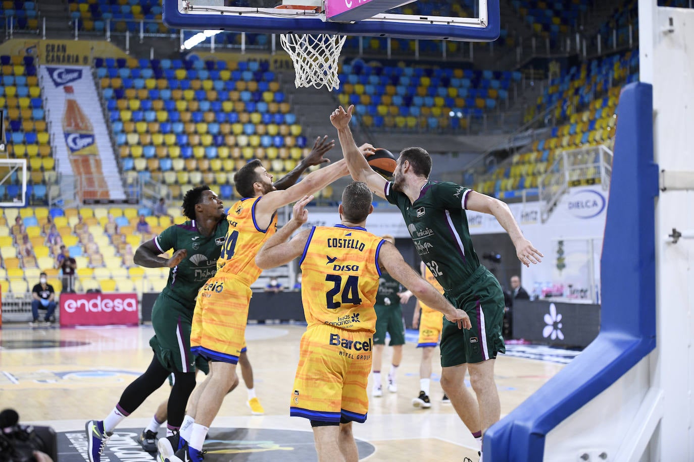 Fotos: El Gran Canaria-Unicaja, en imágenes