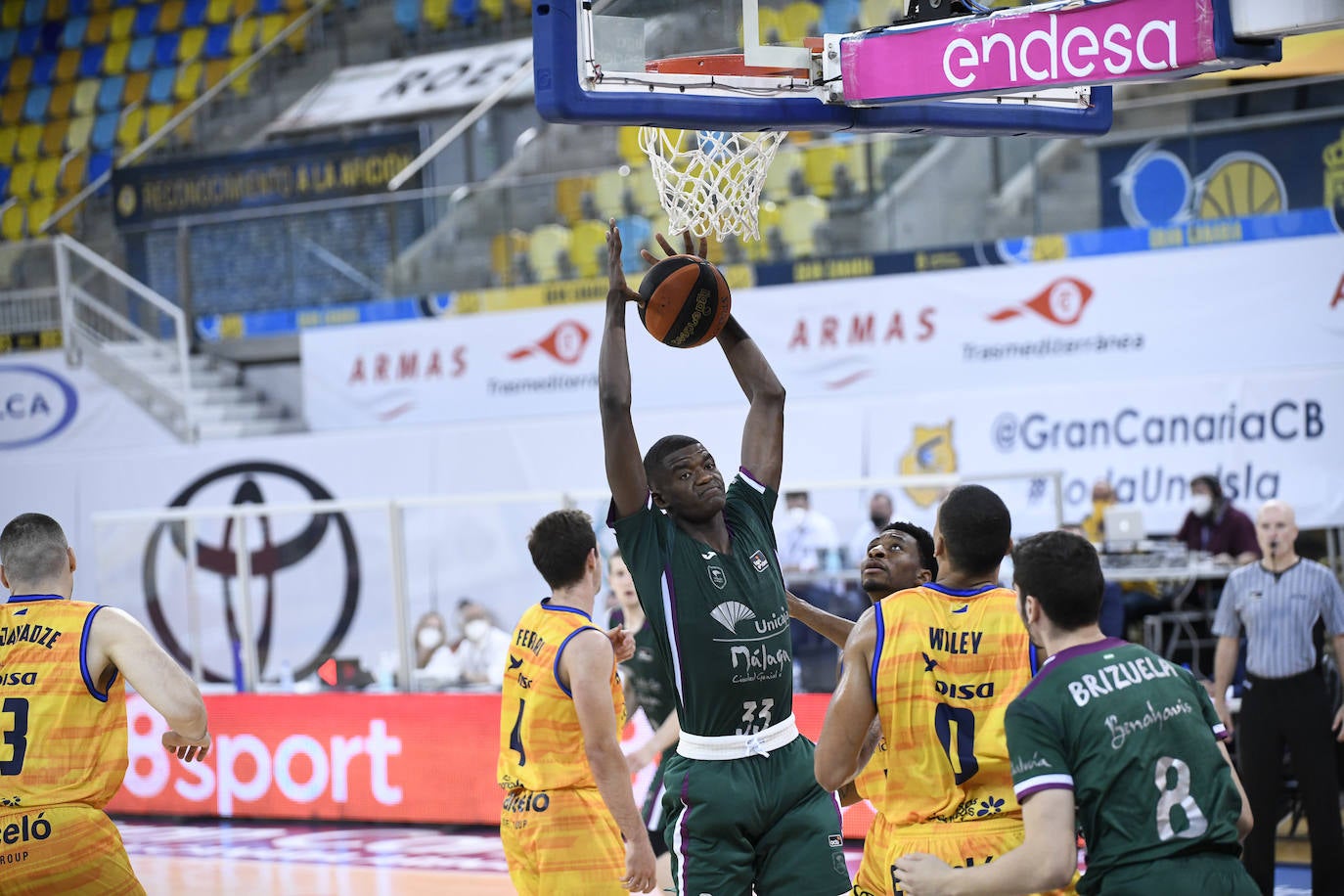 Fotos: El Gran Canaria-Unicaja, en imágenes