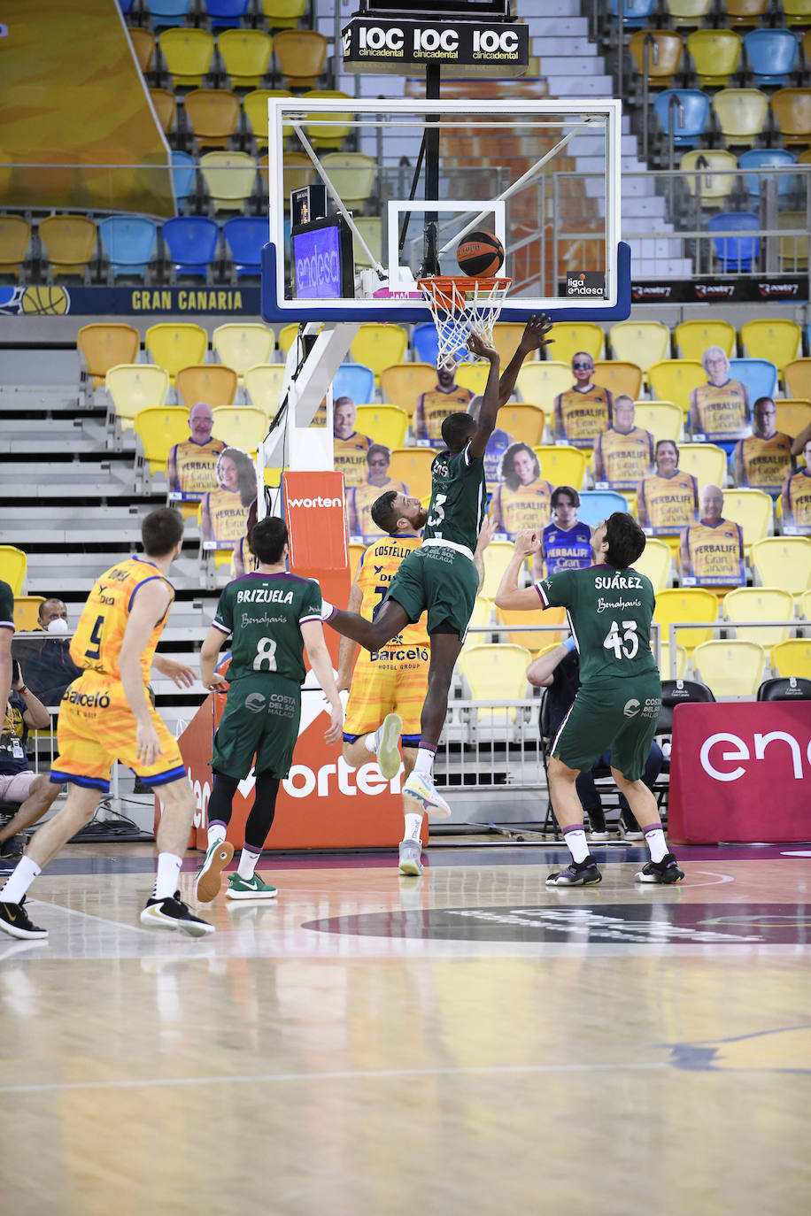 Fotos: El Gran Canaria-Unicaja, en imágenes
