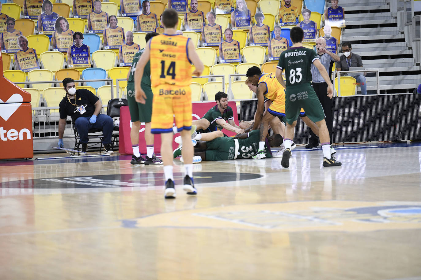 Fotos: El Gran Canaria-Unicaja, en imágenes