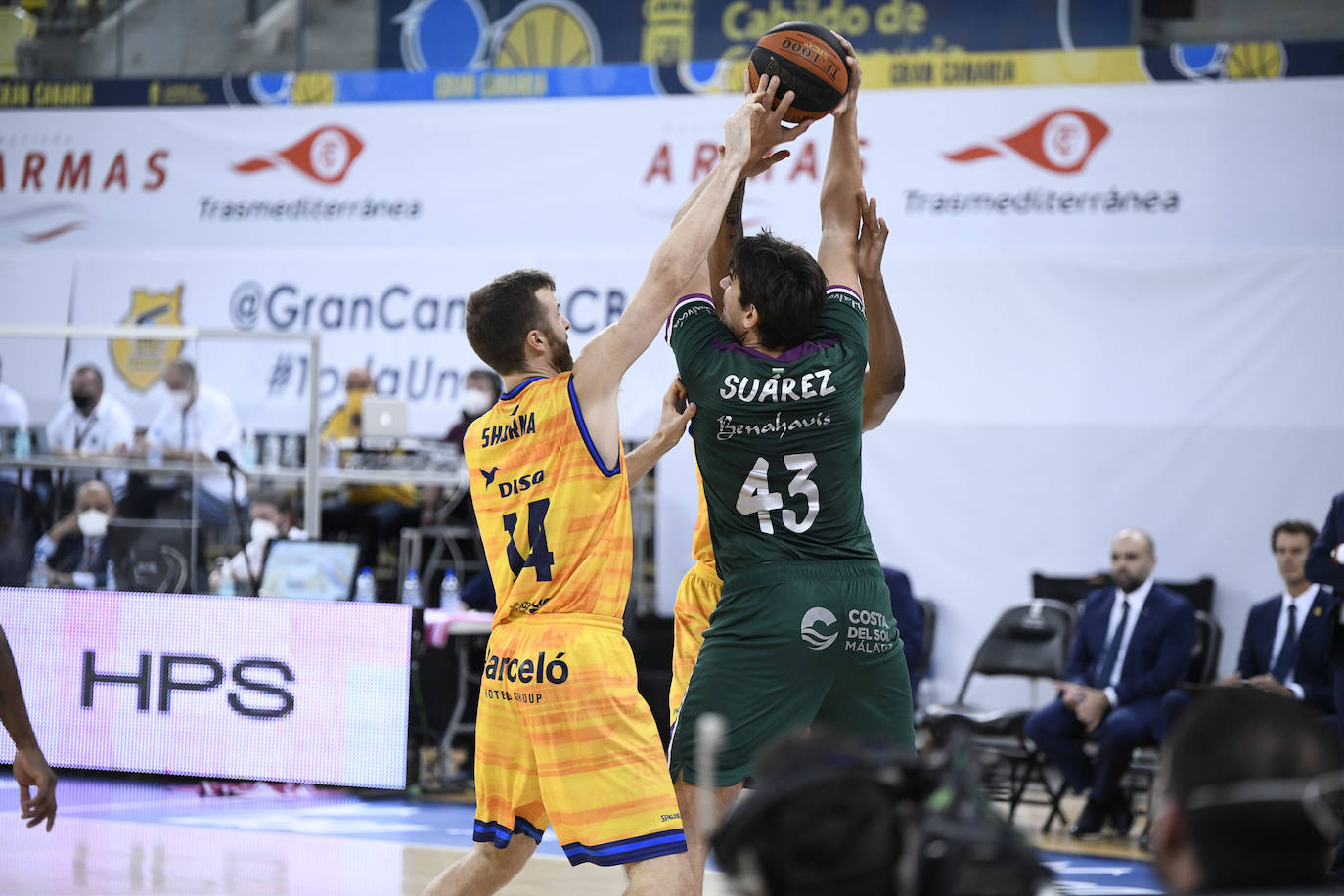 Fotos: El Gran Canaria-Unicaja, en imágenes