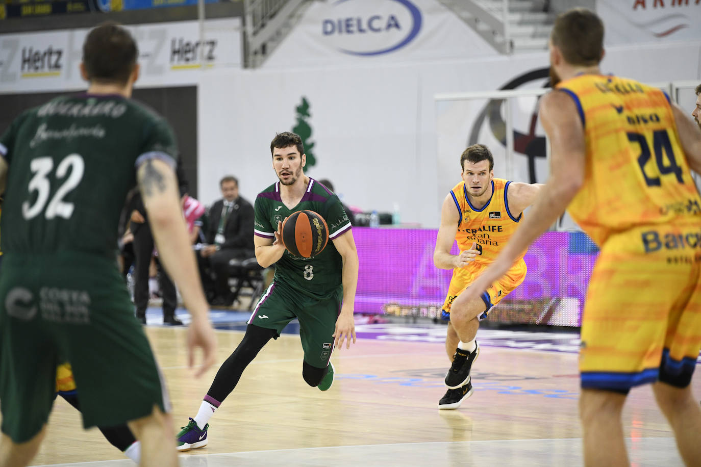 Fotos: El Gran Canaria-Unicaja, en imágenes