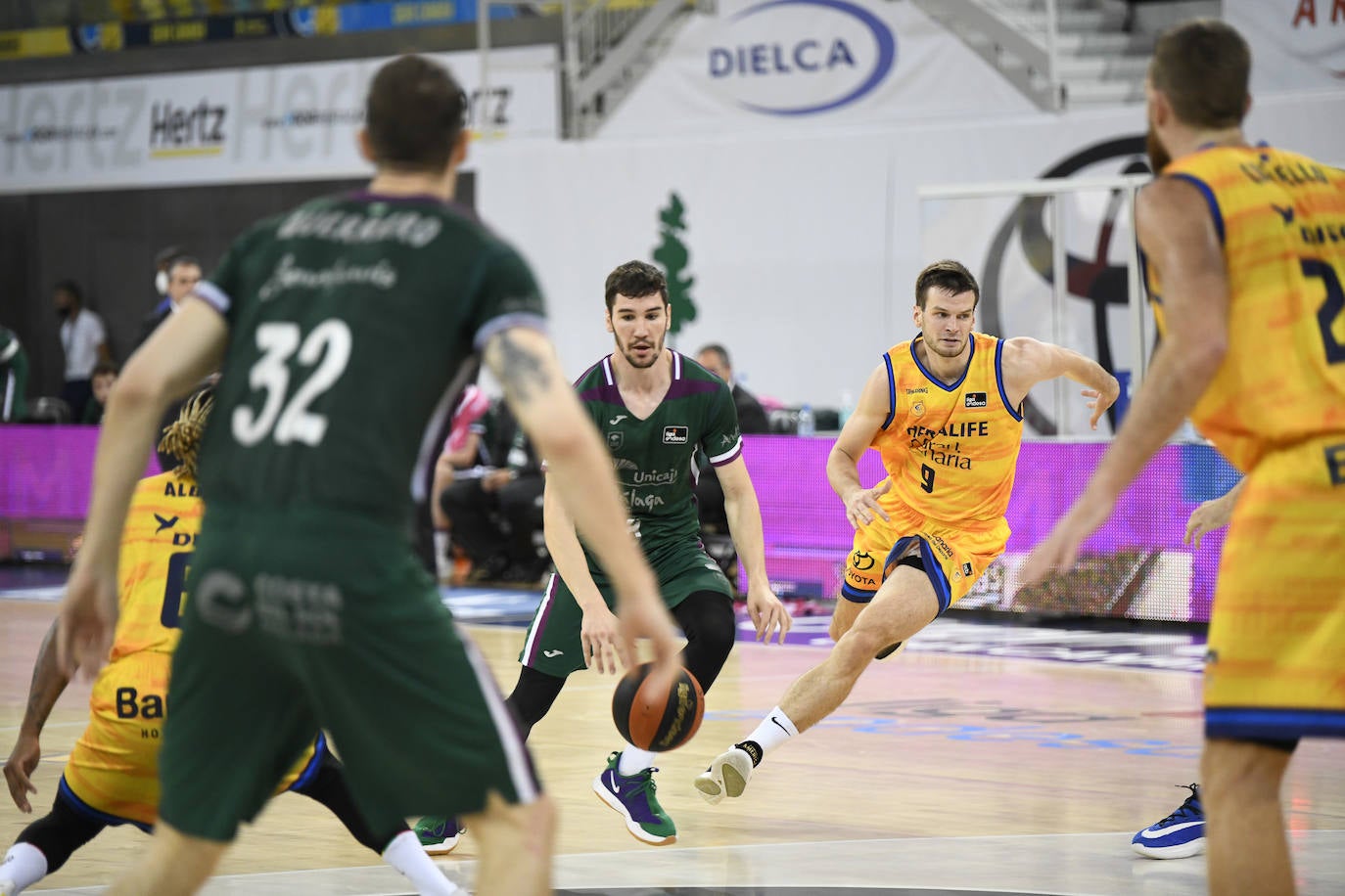 Fotos: El Gran Canaria-Unicaja, en imágenes