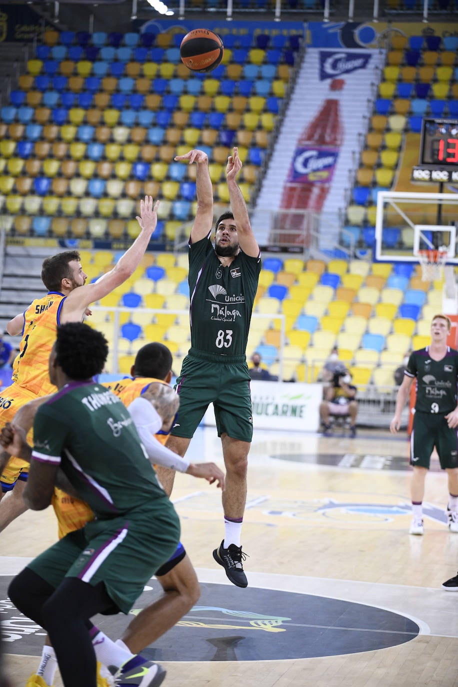 Fotos: El Gran Canaria-Unicaja, en imágenes