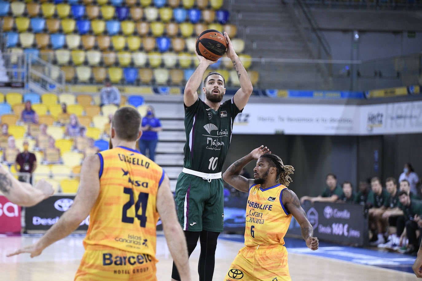 Fotos: El Gran Canaria-Unicaja, en imágenes