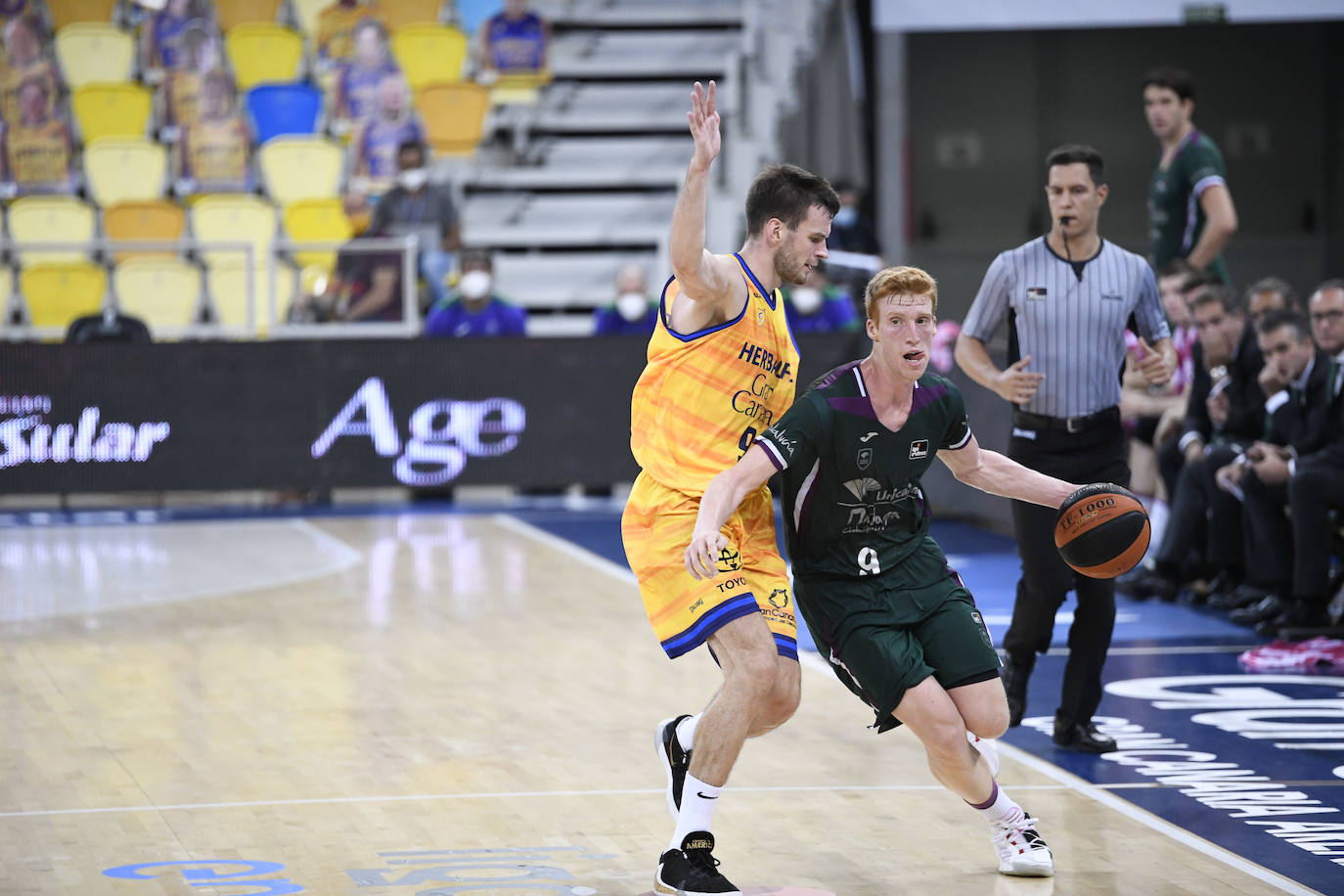 Fotos: El Gran Canaria-Unicaja, en imágenes