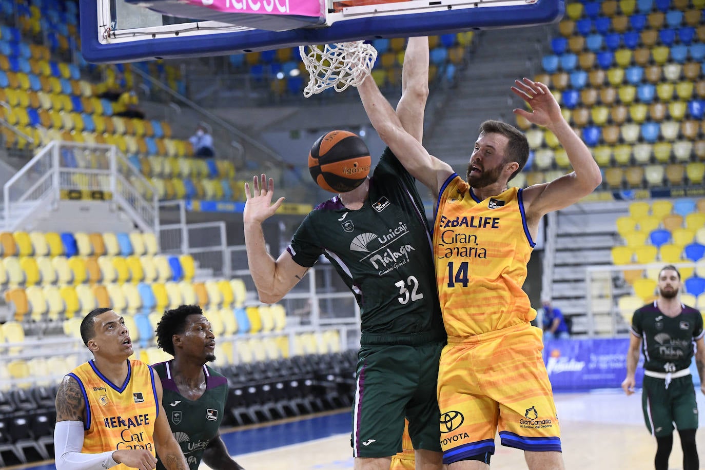 Fotos: El Gran Canaria-Unicaja, en imágenes