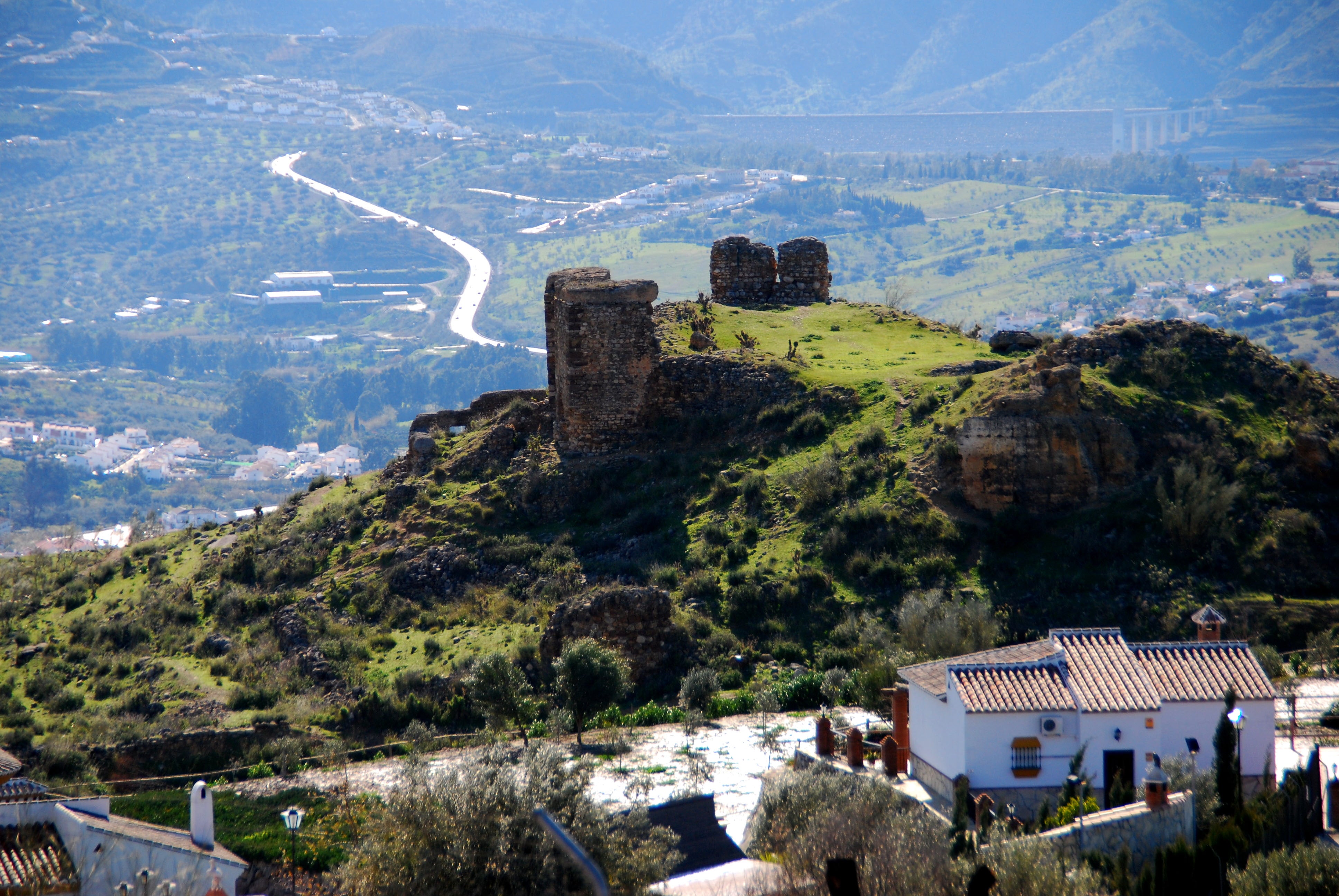 El castillo de Zalia, Zalía o Salía es una fortaleza situada en Alcaucín. Se piensa que pudo ser construido por los fenicios, y reconstruido por los árabes al encontrarse en el histórico camino real nazarita que unía Granada con Málaga.