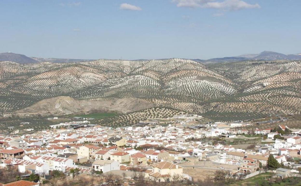 Vista de Cuevas de San Marcos.