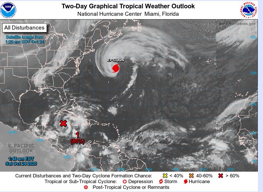 La transición extratropical del huracán. 