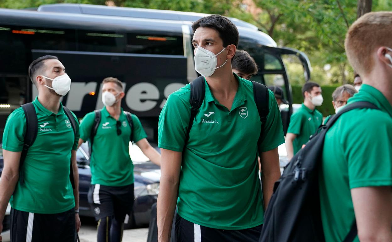 Carlos Suárz no jugó este domingo ante el Tenerife por decisión técnica. 