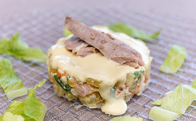 La ensaladilla rusa de Restaurante Candado Golf