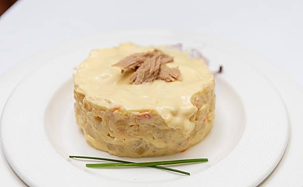 La ensaladilla rusa de Marisquería Jacinto