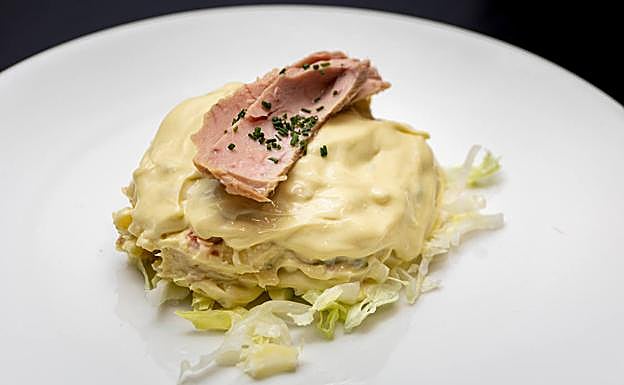 La ensaladilla rusa de Refectorium en Málaga