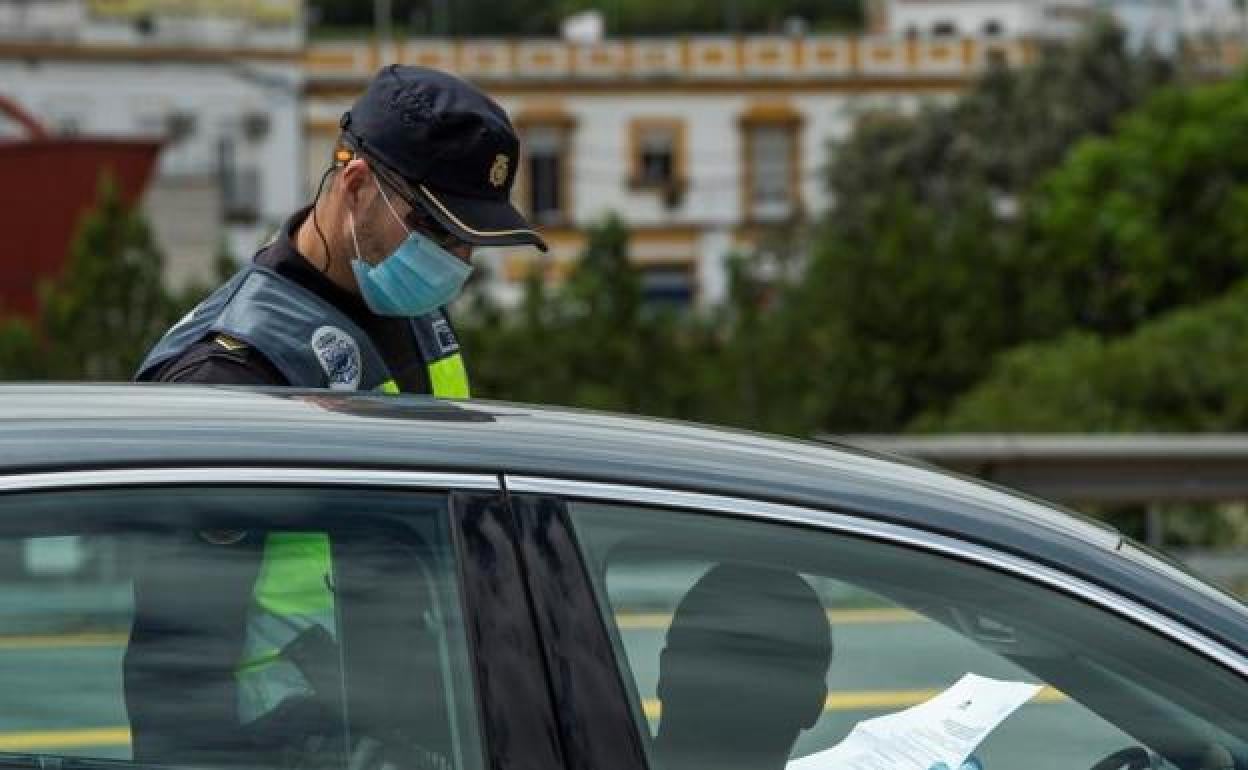 Control policial en el pasado estado de alarma 