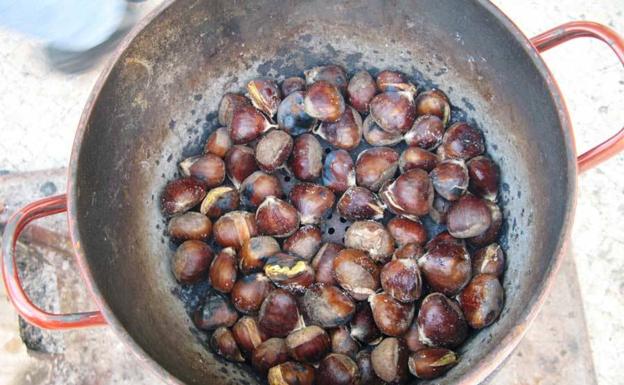 Tostón de castañas de Ojén