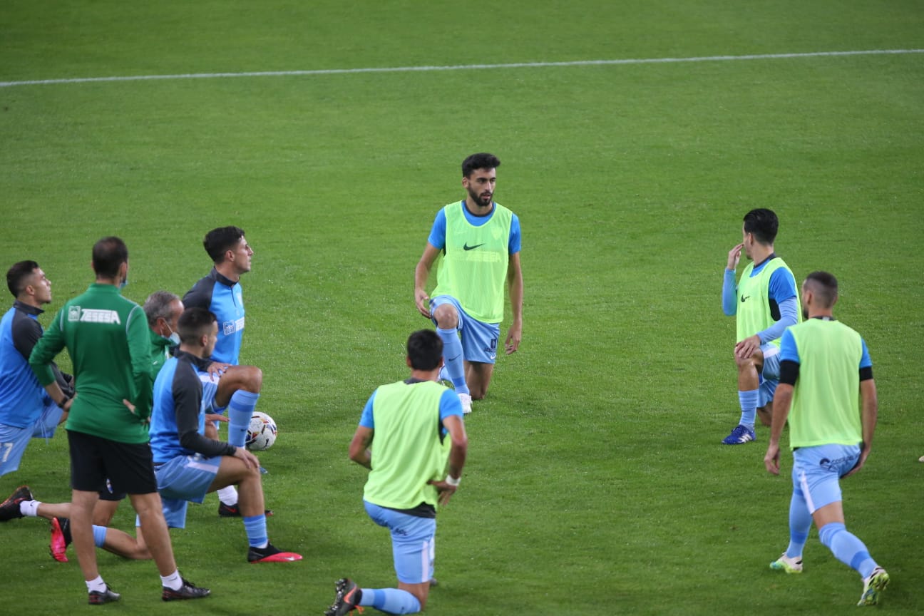 El Málaga se enfrentabaa la mejor plantilla de Segunda que se recuerda