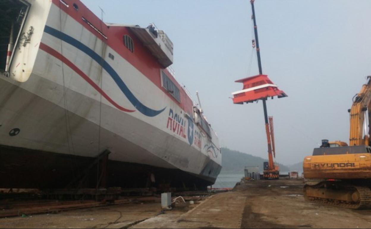 Adiós a la ola del Melillero: el verdadero final del ferry 'Alcántara'