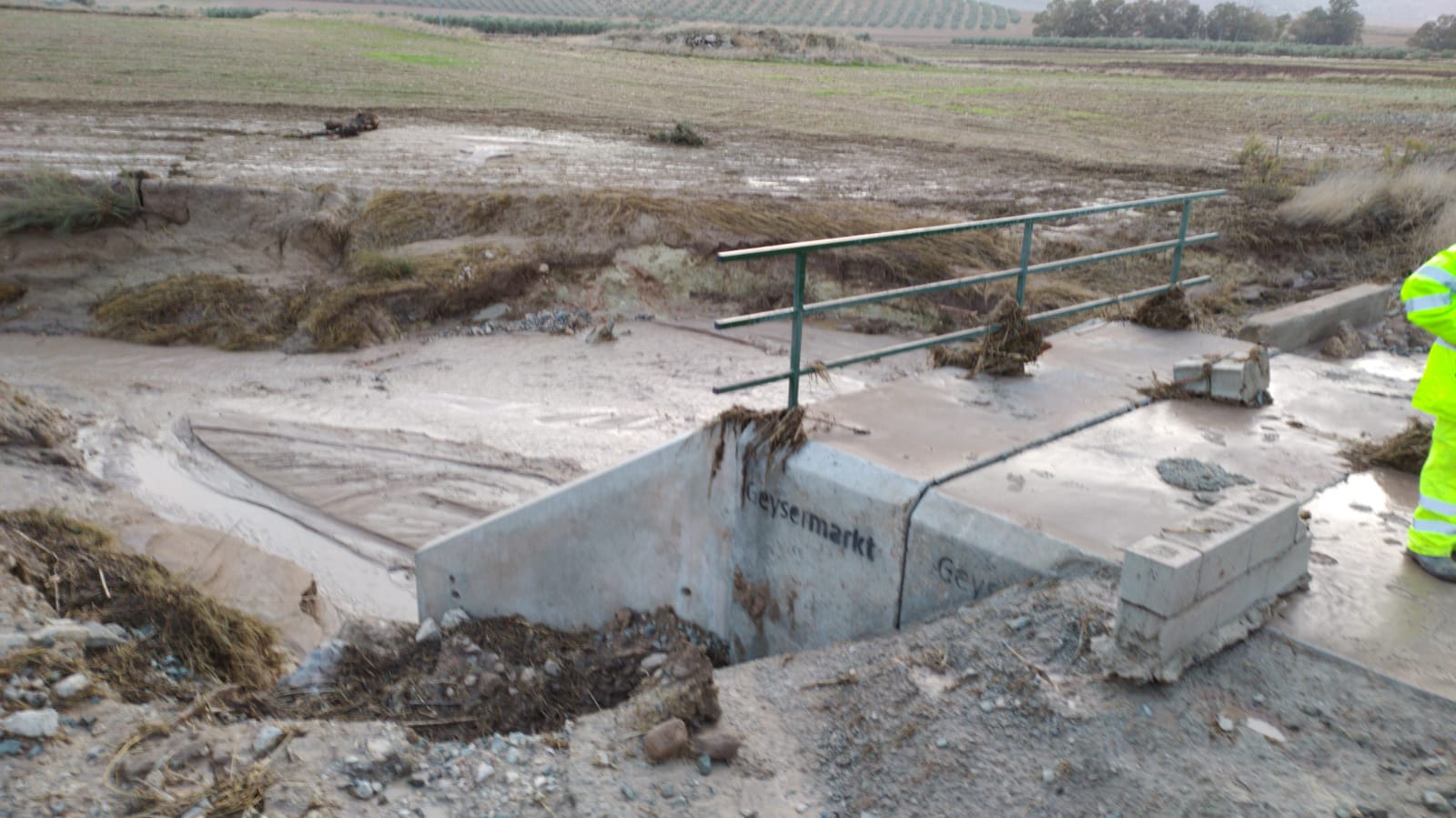 Fotos: Una riada provoca el descarrilamiento de un tren entre Almargen y Campillos