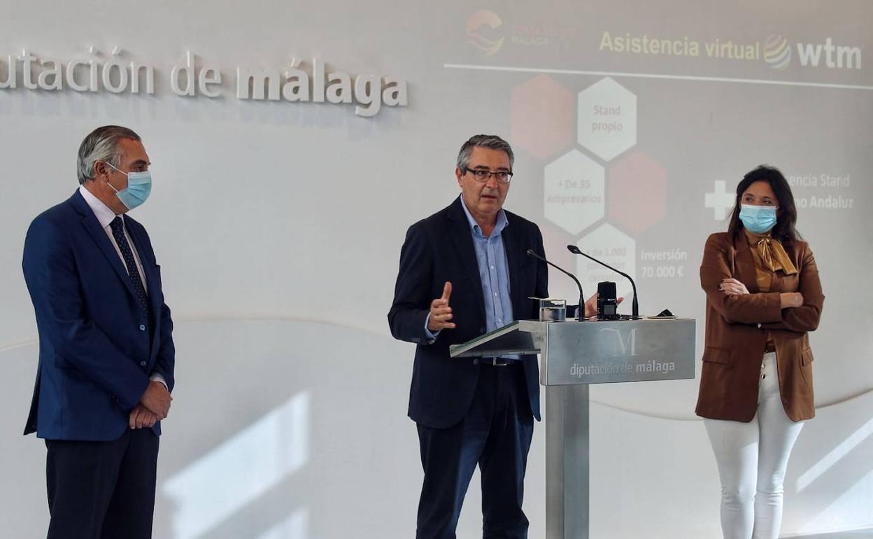 Salado, durante la presentación de este viernes. 