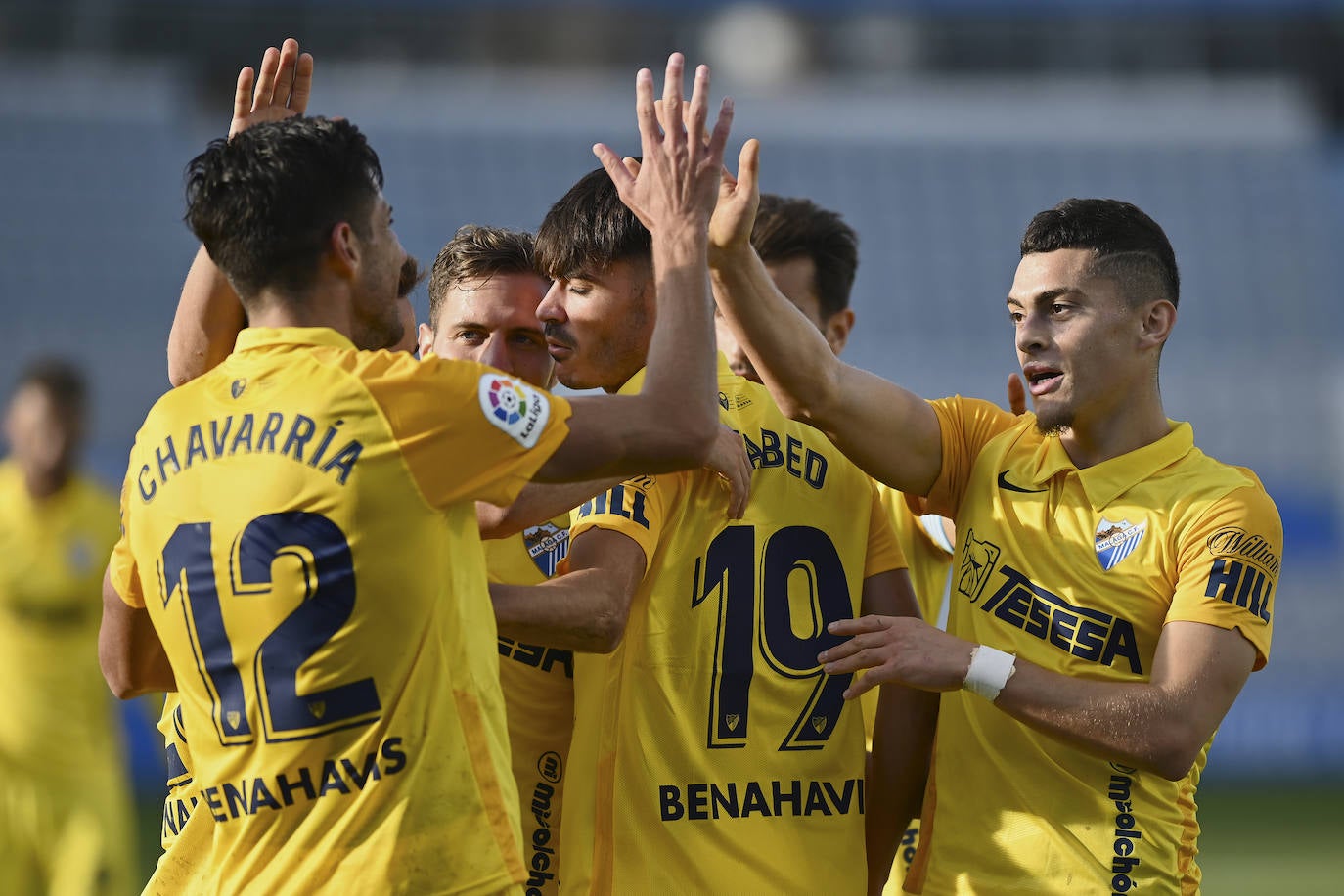 Fotos: Las imágenes del partido del Málaga en Sabadell