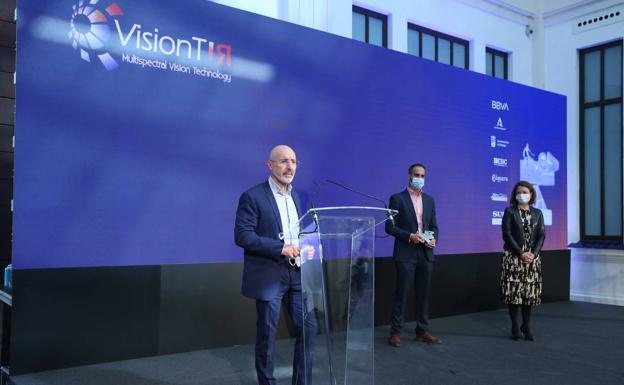 Antonio Soler, CEO de Vision TIR, tras recoger su premio