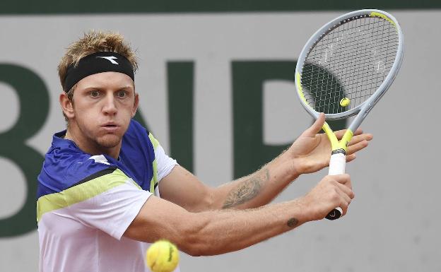 Davidovich, en Roland Garros. 