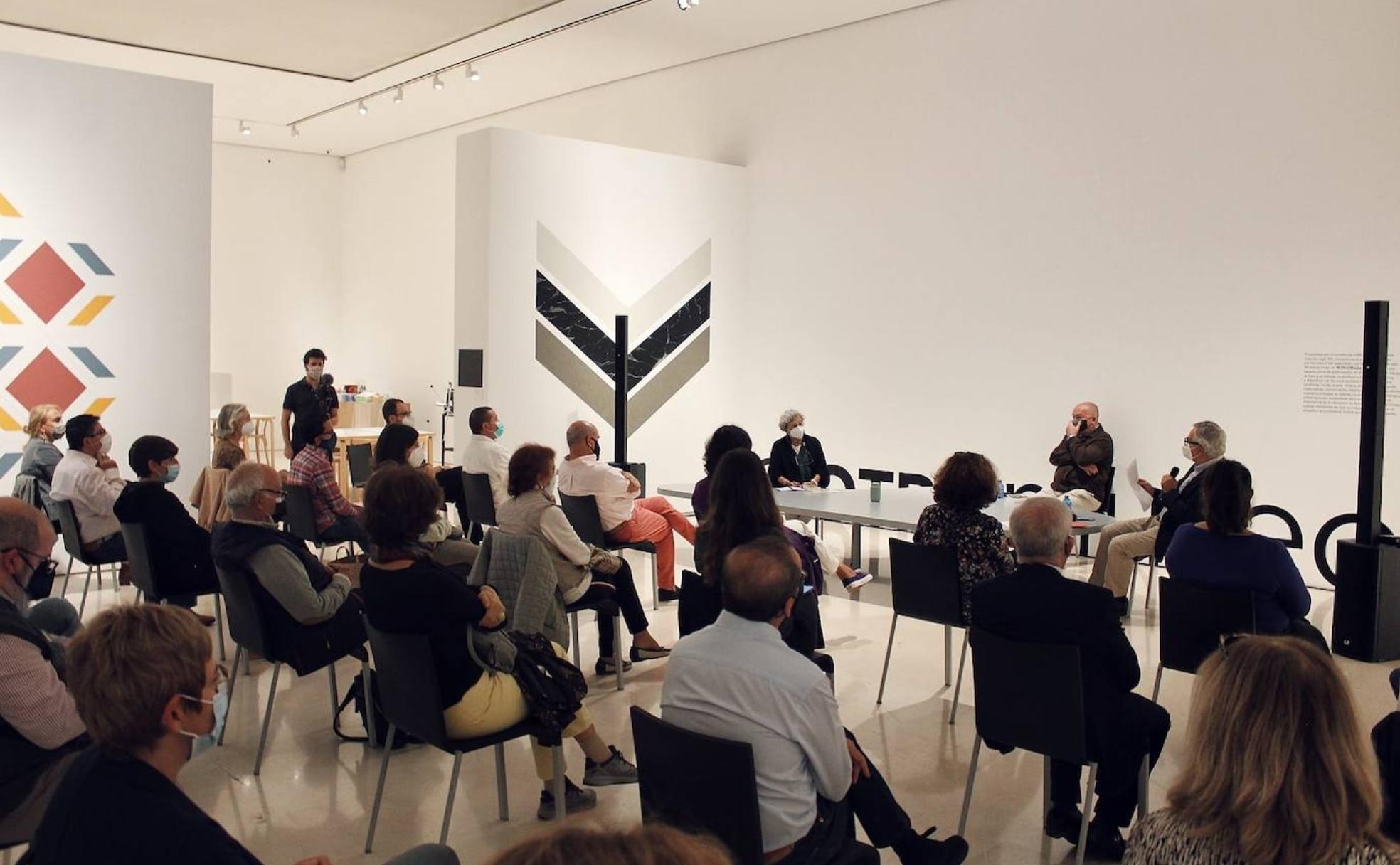 El Museo Picasso Málaga acogió este martes la presentación del libro 'Conversaciones con Picasso'.