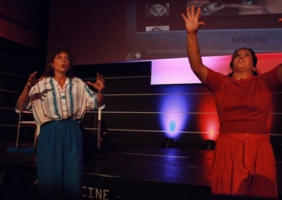 Imagen secundaria 1 - Distintos momentos de la gala de clausura.