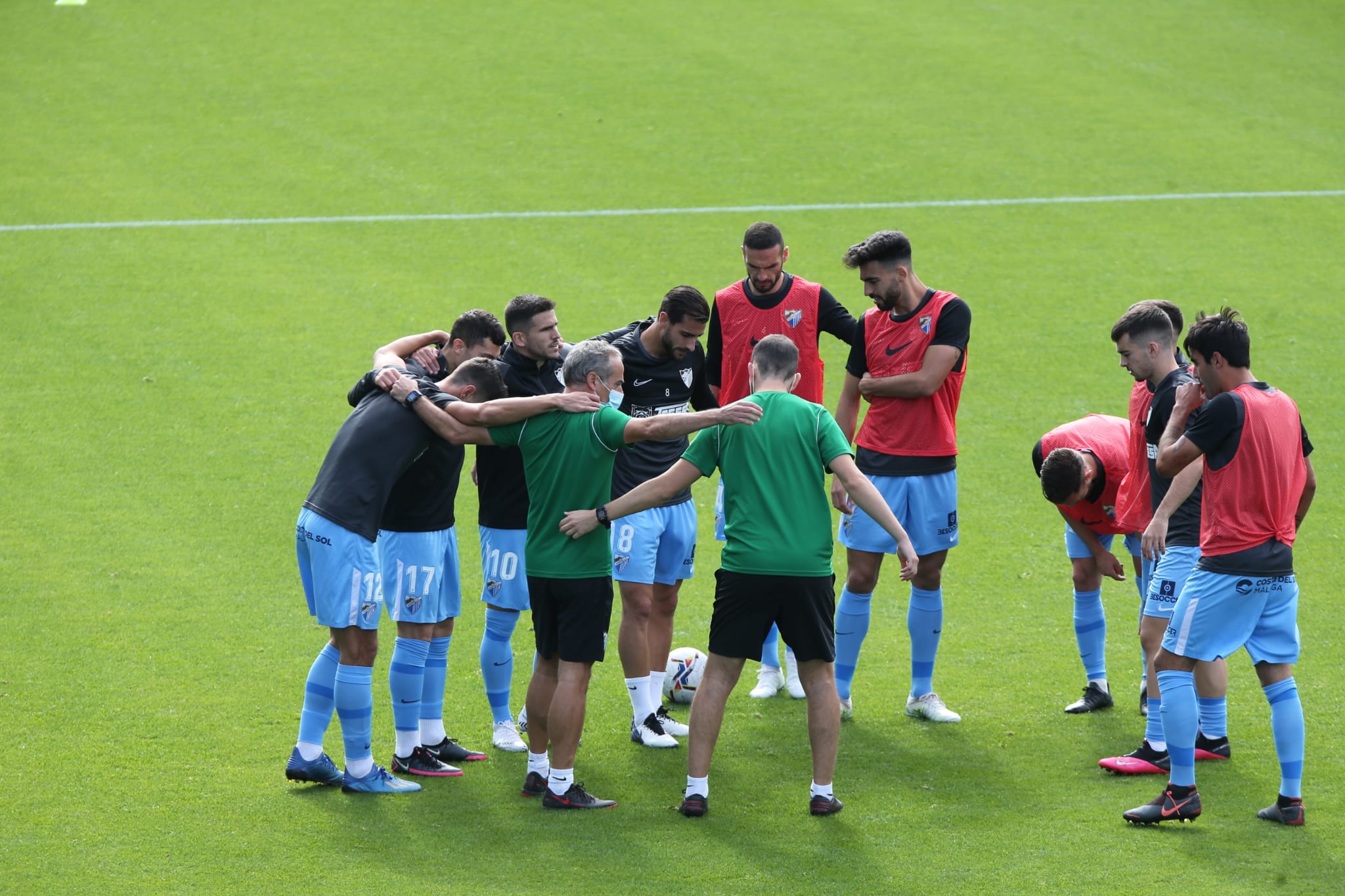 El partido disputado este sábado en La Rosaleda, en fotos.