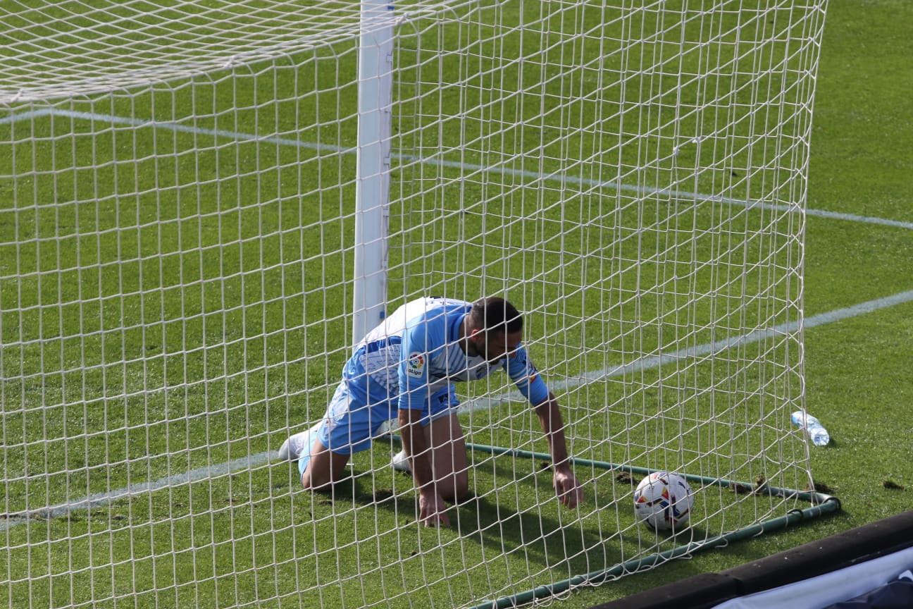 El partido disputado este sábado en La Rosaleda, en fotos.