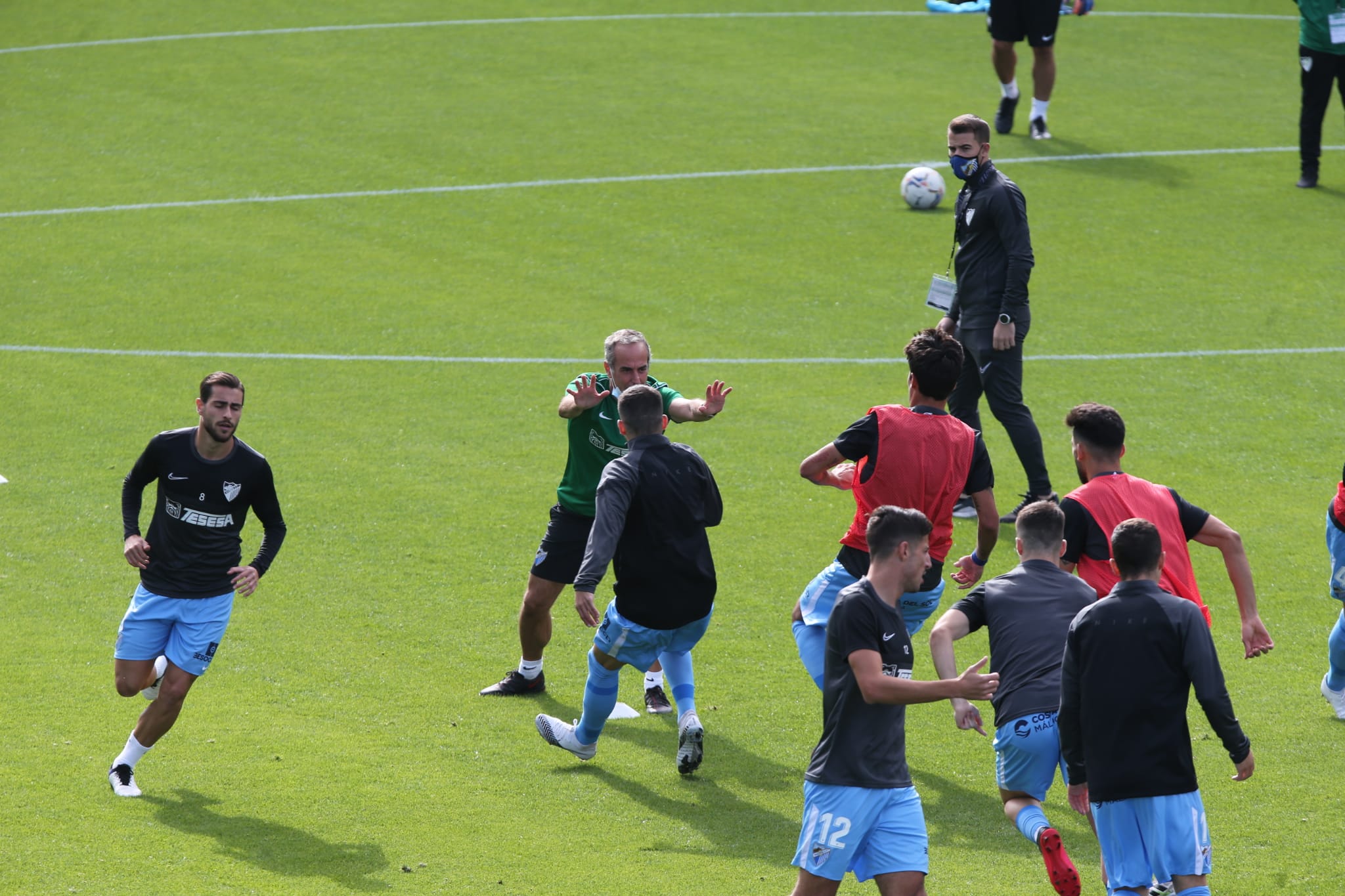 El partido disputado este sábado en La Rosaleda, en fotos.