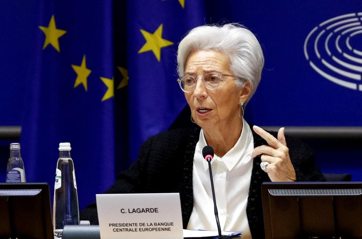 Christine Lagarde, presidenta del BCE. FranÇois Lenoir / reuters