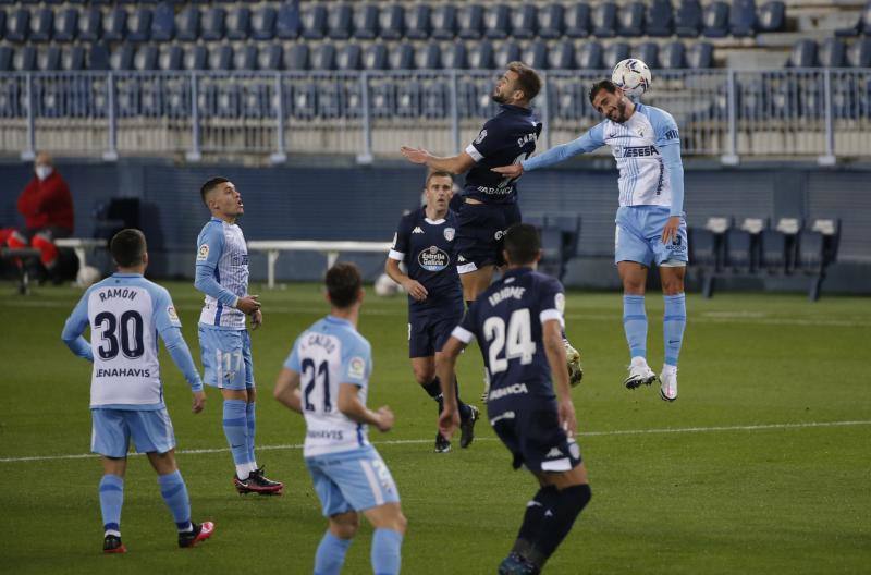 El Málaga protagonizó una segunda parte épica 