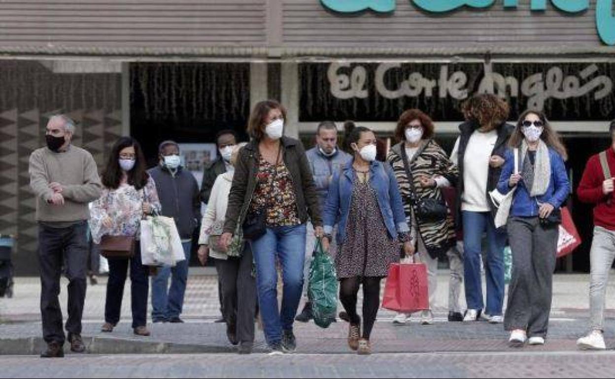 Compras en Málaga el pasado Black Friday. 