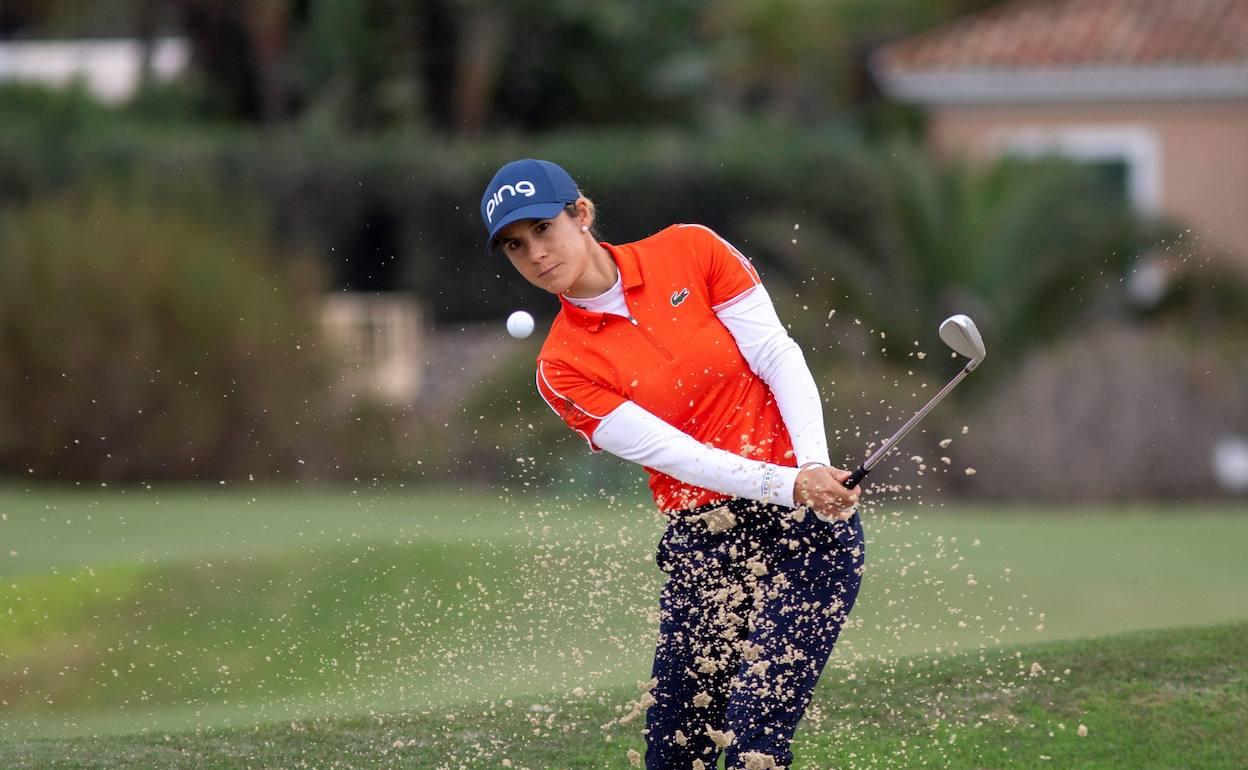 Azahara Muñoz, en el Andalucía Costa del Sol Abierto de España. 