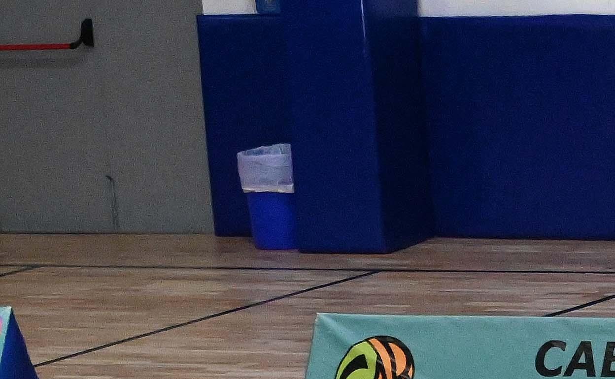 Salto inicial del CAB Estepona-Unicaja de hace dos jornadas. 