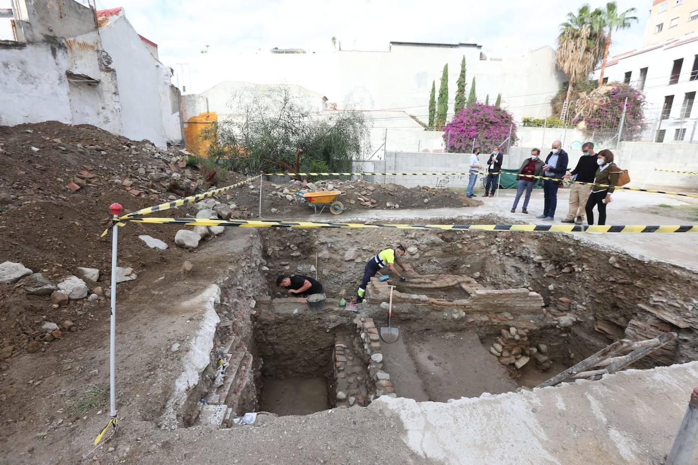 Algunos de los valiosos restos hallados en los sondeos 