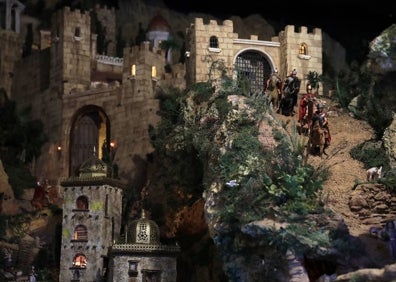 Imagen secundaria 1 - El nacimiento está cuidado hasta el más mínimo detalle. 