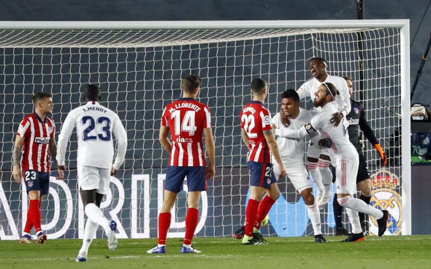 Fotos: Las mejores imágenes del Real Madrid-Atlético de Madrid