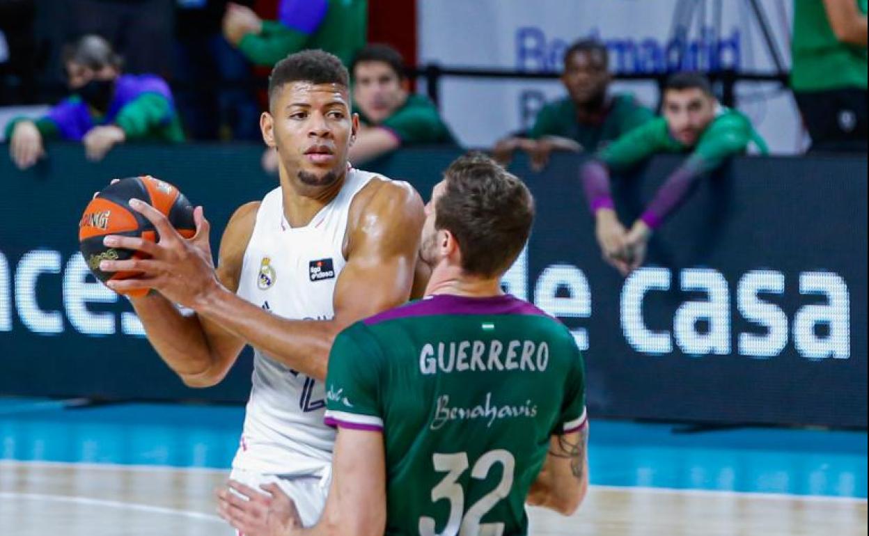 Crónica del partido Real Madrid-Unicaja de la Liga ACB, este domingo 18 de diciembre a las 18:30 horas