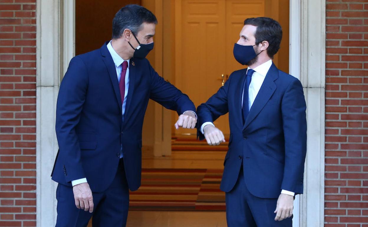 Sánchez llama a casado mientras acelera para limitar las funciones del cgpj | diario sur