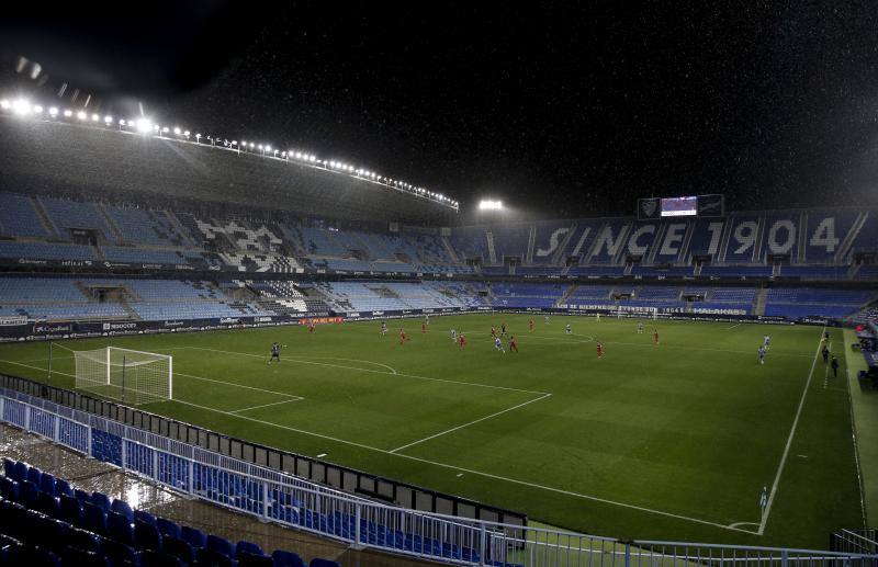 El partido se disputó en La Rosaleda 