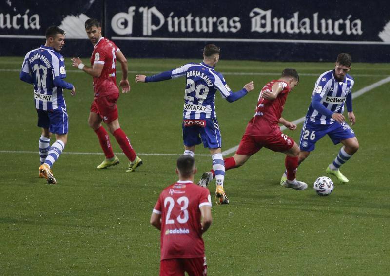 El partido se disputó en La Rosaleda 