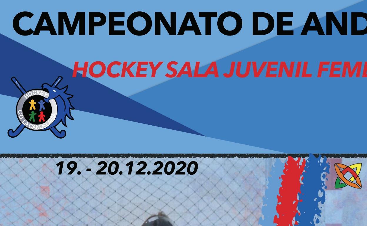Cartel promocional de la competición deportiva. 