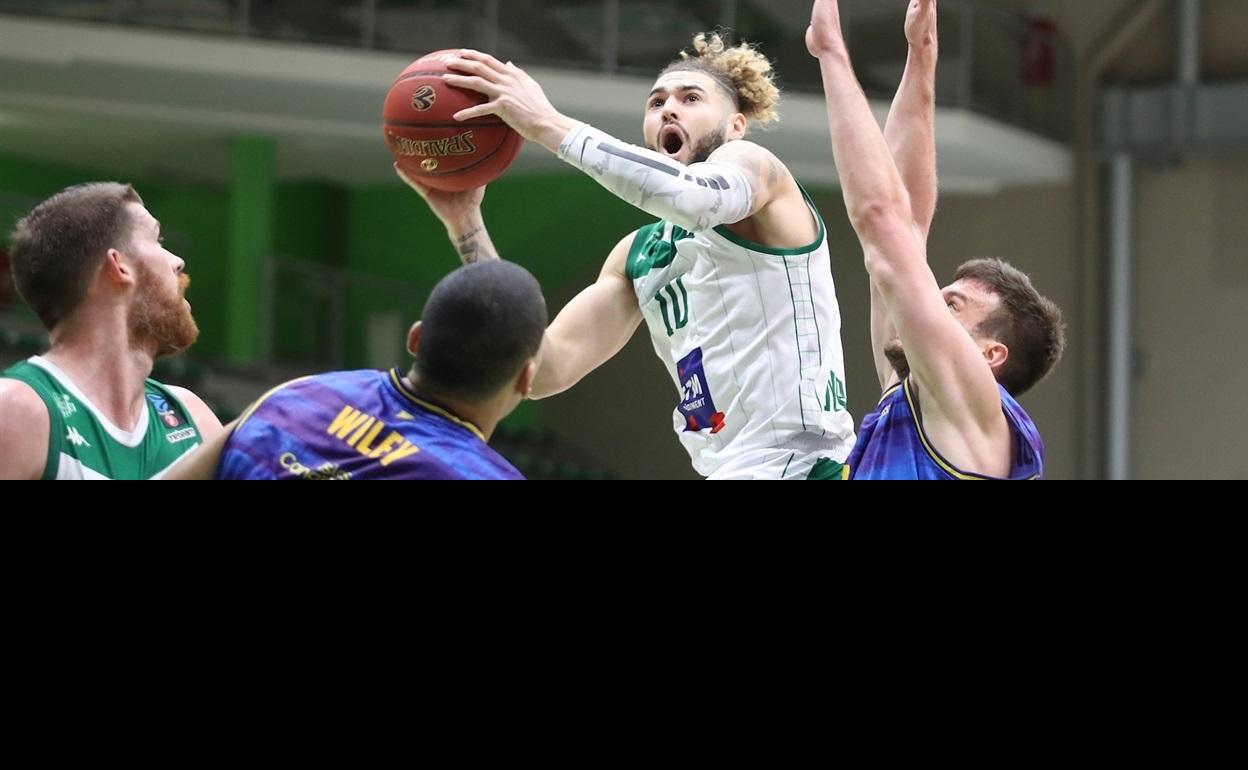 Cordininier es uno de los mejores jugadores del Nanterre, rival del Unicaja en el 'Top-16'. 