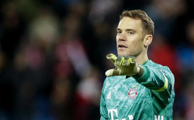 Manuel Neuer, en un partido con el Bayern de Múnich. 