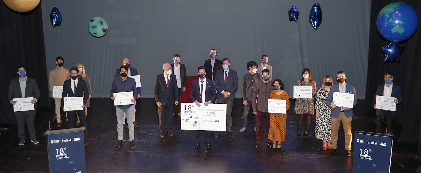 Gala de entrega de los 18 Premios Junior del Imfe. 