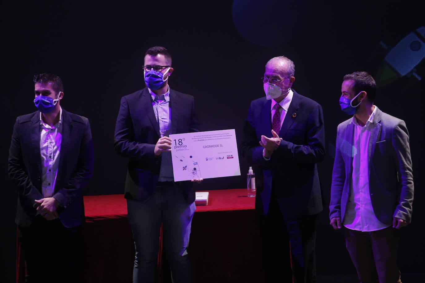 Gala de entrega de los 18 Premios Junior del Imfe. 